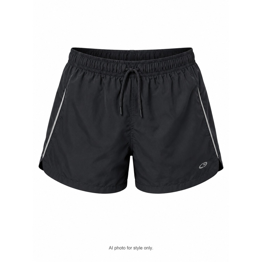 C9 by Champion Mens Shorts L Running Black Polyester Elastic Waist 89548-AWZ